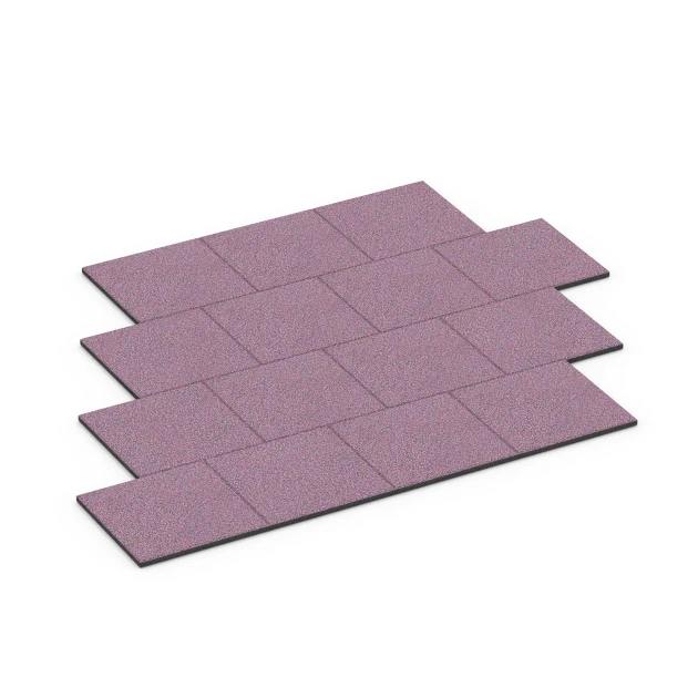 Typische Verlegung oder Einbausituation für den Artikel 6418 von WARCO - Playground safety tile – CFH 90 cm, Farbton Lavender in der Abmessung 50 x 50 x 3 cm.