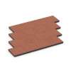 Typische Verlegung oder Einbausituation für den Artikel 6444 von WARCO - Playground safety tile – CFH 210 cm, Farbton Embers in der Abmessung 50 x 50 x 7 cm.