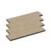 Typische Verlegung oder Einbausituation für den Artikel 6446 von WARCO - Playground safety tile – CFH 210 cm, Farbton Travertine in der Abmessung 50 x 50 x 7 cm.