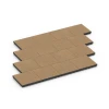 Typische Verlegung oder Einbausituation für den Artikel 6448 von WARCO - Playground safety tile – CFH 210 cm, Farbton Rattan in der Abmessung 50 x 50 x 7 cm.