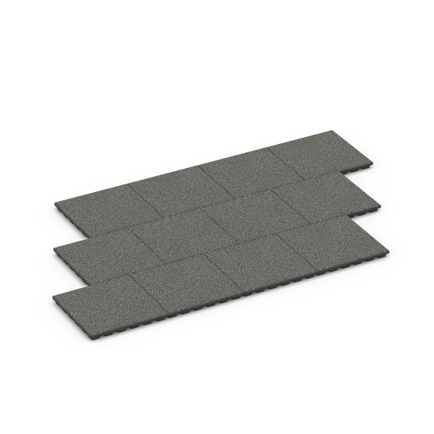 Typische Verlegung oder Einbausituation für den Artikel 6431 von WARCO - Playground safety tile – CFH 160 cm, Farbton Dark Grey Granite in der Abmessung 50 x 50 x 4,8 cm.