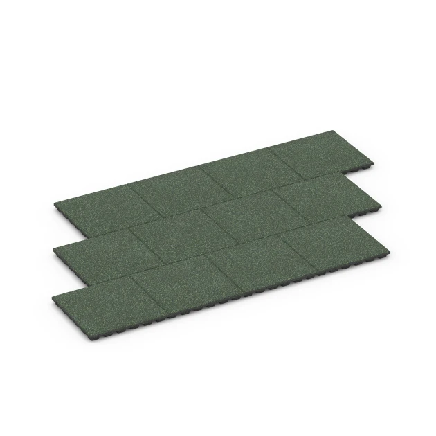 Typische Verlegung oder Einbausituation für den Artikel 6433 von WARCO - Playground safety tile – CFH 160 cm, Farbton English Lawn in der Abmessung 50 x 50 x 4,8 cm.