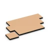 Typische Verlegung oder Einbausituation für den Artikel 6234 von WARCO - Playground Safety Tiles, Farbton Sand beige in der Abmessung 50 x 50 x 8 cm.