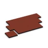 Typische Verlegung oder Einbausituation für den Artikel 6266 von WARCO - Playground safety tile – 180 cm, Farbton Brick red in der Abmessung 50 x 50 x 6 cm.