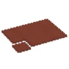 Typische Verlegung oder Einbausituation für den Artikel 6981 von WARCO - Sports court tile, Farbton Brick red in der Abmessung 50 x 50 x 4 cm | 0,25 m².