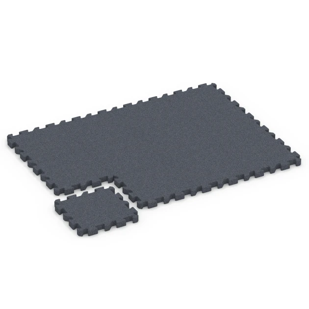 Typische Verlegung oder Einbausituation für den Artikel 6317 von WARCO - Interlocking playground safety tile, Farbton Slate grey in der Abmessung 50 x 50 x 5 cm | 0,25 m².