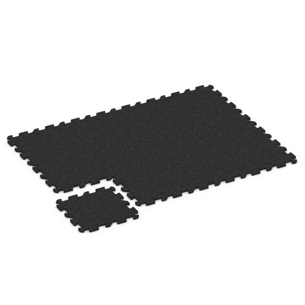 Typische Verlegung oder Einbausituation für den Artikel 6312 von WARCO - Interlocking playground safety tile, Farbton Anthracite in der Abmessung 50 x 50 x 2 cm | 0,25 m².