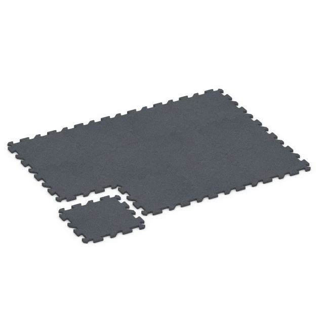 Typische Verlegung oder Einbausituation für den Artikel 6986 von WARCO - Gym Floor Protection Mat, Farbton Slate grey in der Abmessung 50 x 50 x 2 cm | 0,25 m².