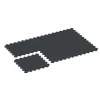 Typische Verlegung oder Einbausituation für den Artikel 6376 von WARCO - Fitness Floor Protection Mat, Farbton Anthracite in der Abmessung 102,5 x 102,5 x 1,5 cm | 1,05 m².