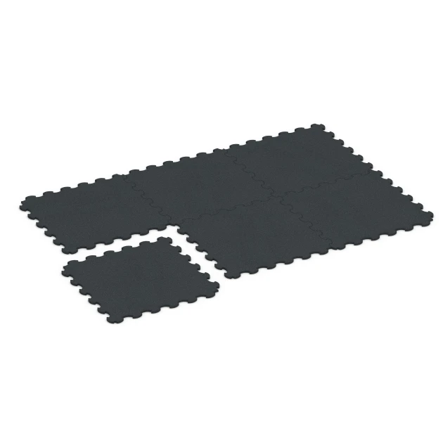 Typische Verlegung oder Einbausituation für den Artikel 6377 von WARCO - Rubber Gym Mat, Farbton Anthracite in der Abmessung 102,5 x 102,5 x 2 cm | 1,05 m².