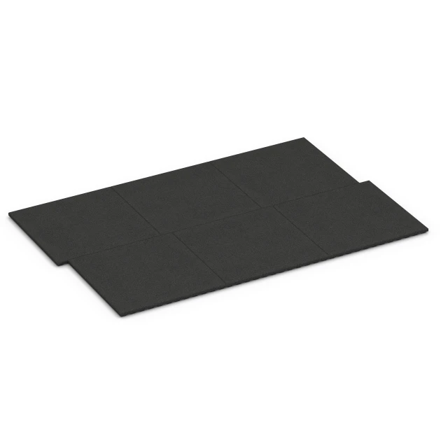 Typische Verlegung oder Einbausituation für den Artikel 6387 von WARCO - Stable Mat Luxury, Farbton Anthracite in der Abmessung 100 x 100 x 4,5 cm | 1,00 m².