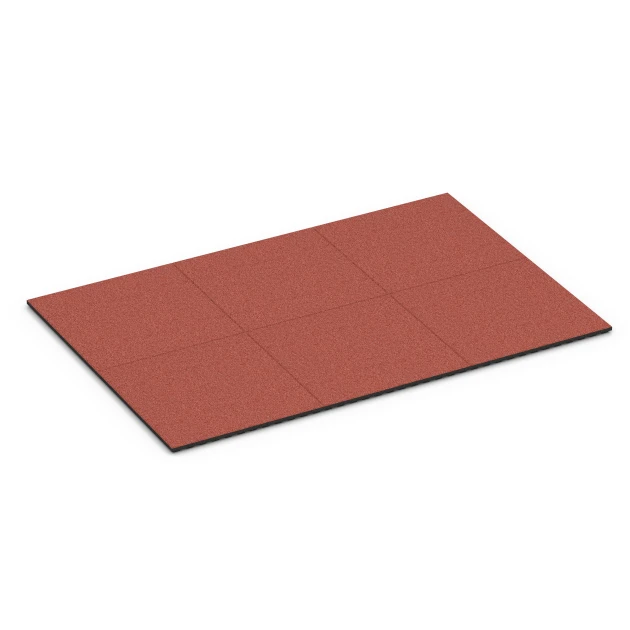 Typische Verlegung oder Einbausituation für den Artikel 6388 von WARCO - Stable Mat Premium, Farbton Brick red in der Abmessung 100 x 100 x 4,5 cm | 1,00 m².