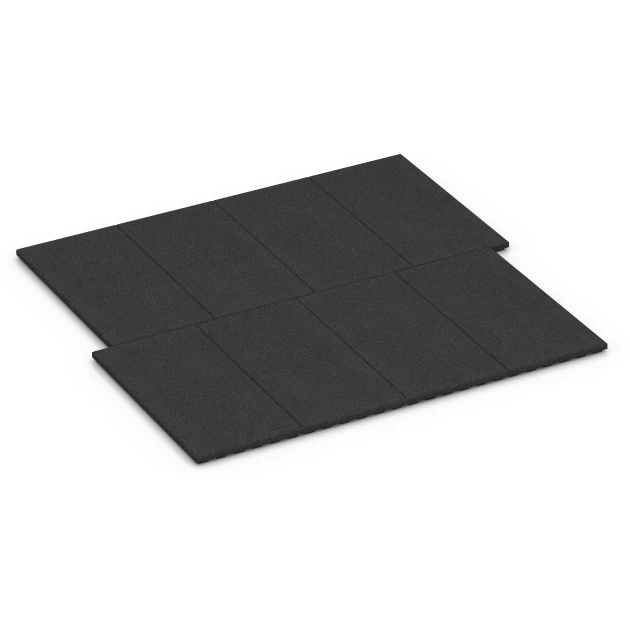 Typische Verlegung oder Einbausituation für den Artikel 6389 von WARCO - Stable Mat Luxury, Farbton Anthracite in der Abmessung 100 x 50 x 4,5 cm | 0,50 m².