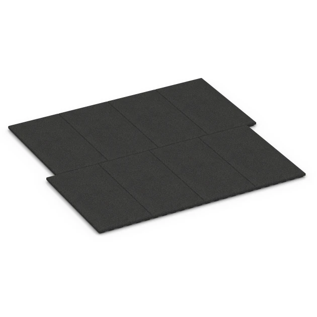 Typische Verlegung oder Einbausituation für den Artikel 6385 von WARCO - Stable Mat Comfort, Farbton Anthracite in der Abmessung 100 x 50 x 4 cm | 0,50 m².