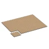 Typische Verlegung oder Einbausituation für den Artikel 6781 von WARCO - Gym Floor Tiles, Farbton Terracotta in der Abmessung 44,6 x 44,6 x 1,8 cm.