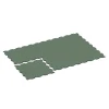 Typische Verlegung oder Einbausituation für den Artikel 6870 von WARCO - Fitness Max Floor System, Farbton English Lawn in der Abmessung 97,1 x 97,1 × 1,8 cm.