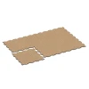 Typische Verlegung oder Einbausituation für den Artikel 6925 von WARCO - Exhibition Click Floor Tile, Farbton Terracotta in der Abmessung 97,1 x 97,1 × 1,8 cm.