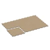 Typische Verlegung oder Einbausituation für den Artikel 6930 von WARCO - Exhibition Click Floor Tile, Farbton Rattan in der Abmessung 97,1 x 97,1 × 1,8 cm.