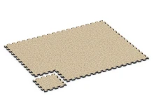 Patio rubber tile