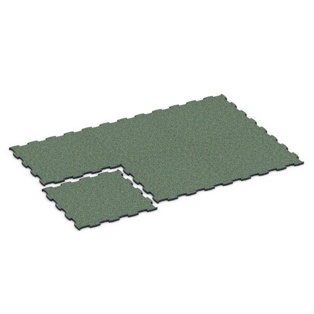 Typische Verlegung oder Einbausituation für den Artikel 6852 von WARCO - Fitness Active Floor System, Farbton English Lawn in der Abmessung 97,1 x 97,1 x 2,8 cm.