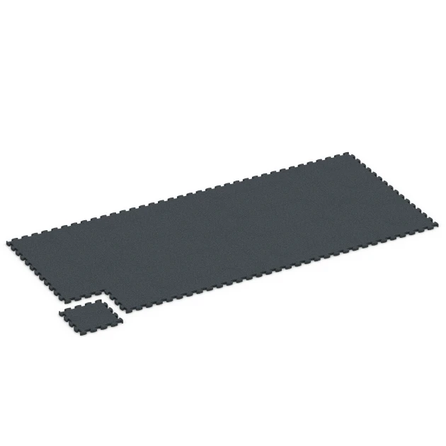 Typische Verlegung oder Einbausituation für den Artikel 6964 von WARCO - Fitness Premium Performance Flooring, Farbton Anthracite in der Abmessung 28,9 x 28,9 x 1,8 cm.