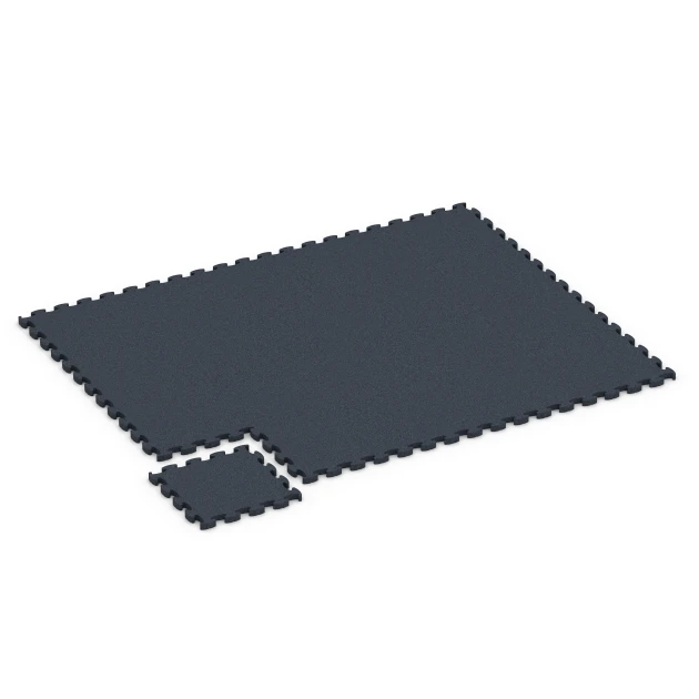 Typische Verlegung oder Einbausituation für den Artikel 6961 von WARCO - Fitness Premium Gym Flooring, Farbton Anthracite in der Abmessung 45,9 x 45,9 x 2,8 cm.