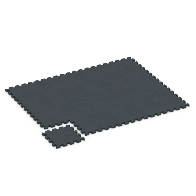 Typische Verlegung oder Einbausituation für den Artikel 6967 von WARCO - Fitness Premium Performance Flooring, Farbton Anthracite in der Abmessung 45,9 x 45,9 x 2,8 cm.