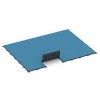 Typische Verlegung oder Einbausituation für den Artikel 7139 von WARCO - Outdoor Gym Flooring, Farbton Atlantic in der Abmessung 60 x 60 x 3 cm | 0,36 m².