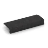 Foto der hinteren Seite vom unsymmetrischen WARCO-Formteil 2607: Rubber Edge Liner, Design Anthracite, Maße 100 × 40 cm | 5/15 cm.